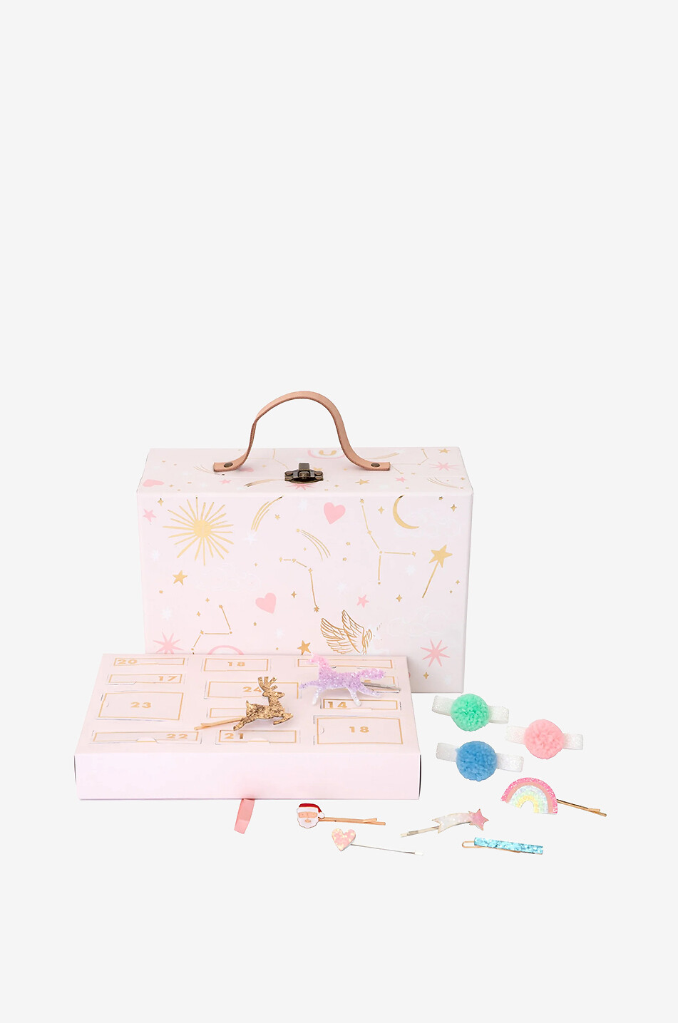 MERI MERI Calendrier de l'avent accessoires pour cheveux Suitcase Bébé Incolore 1