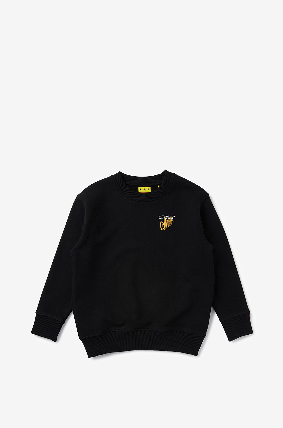 OFF WHITE Sweat-shirt en coton garçon Arrow Garçon NOIR 1