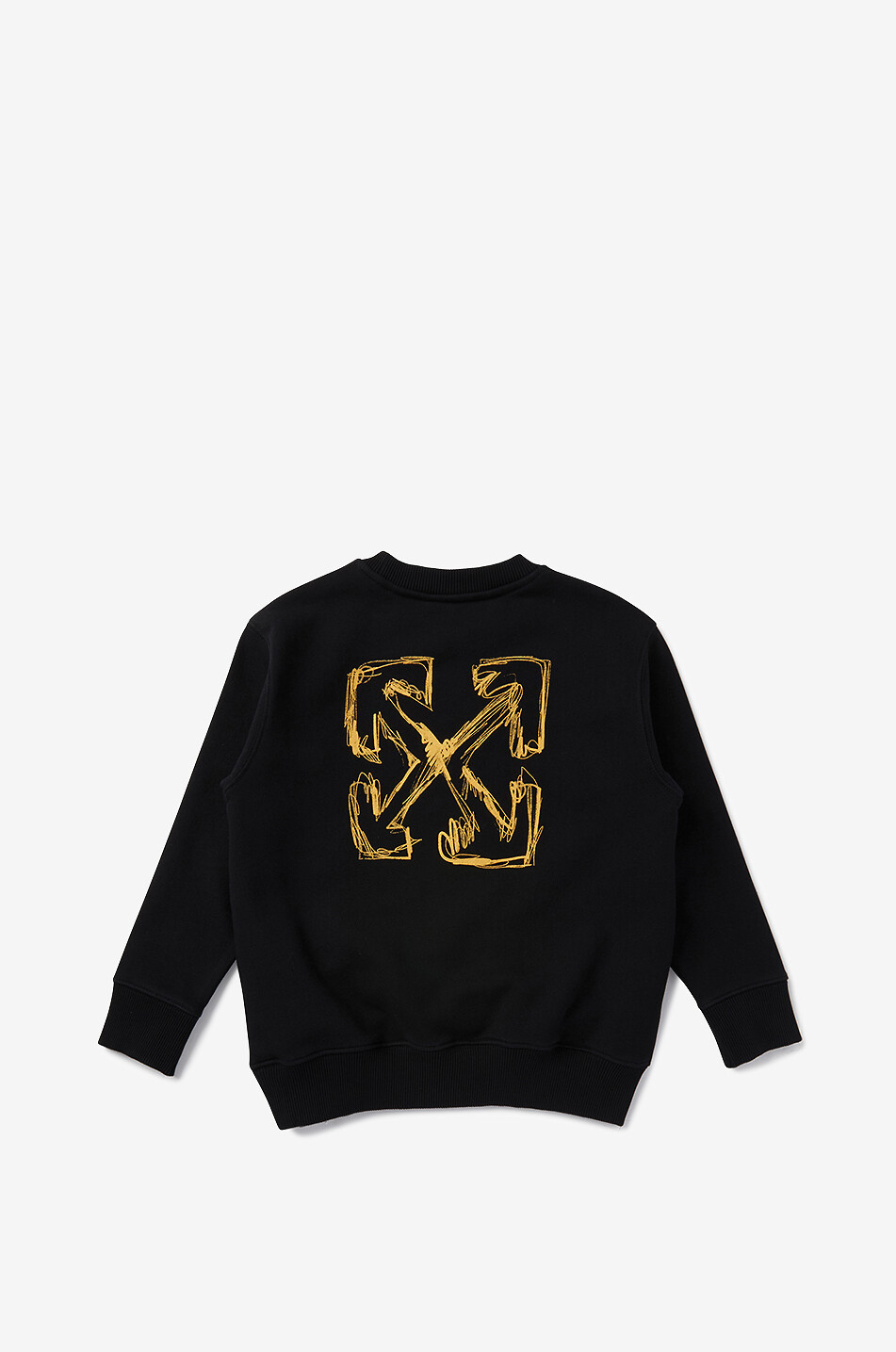 OFF WHITE Sweat-shirt en coton garçon Arrow Garçon NOIR 2