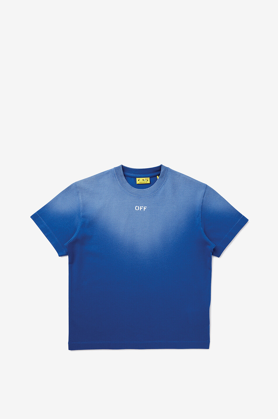 OFF WHITE Off boys' cotton T-shirt Boy BLUE 1