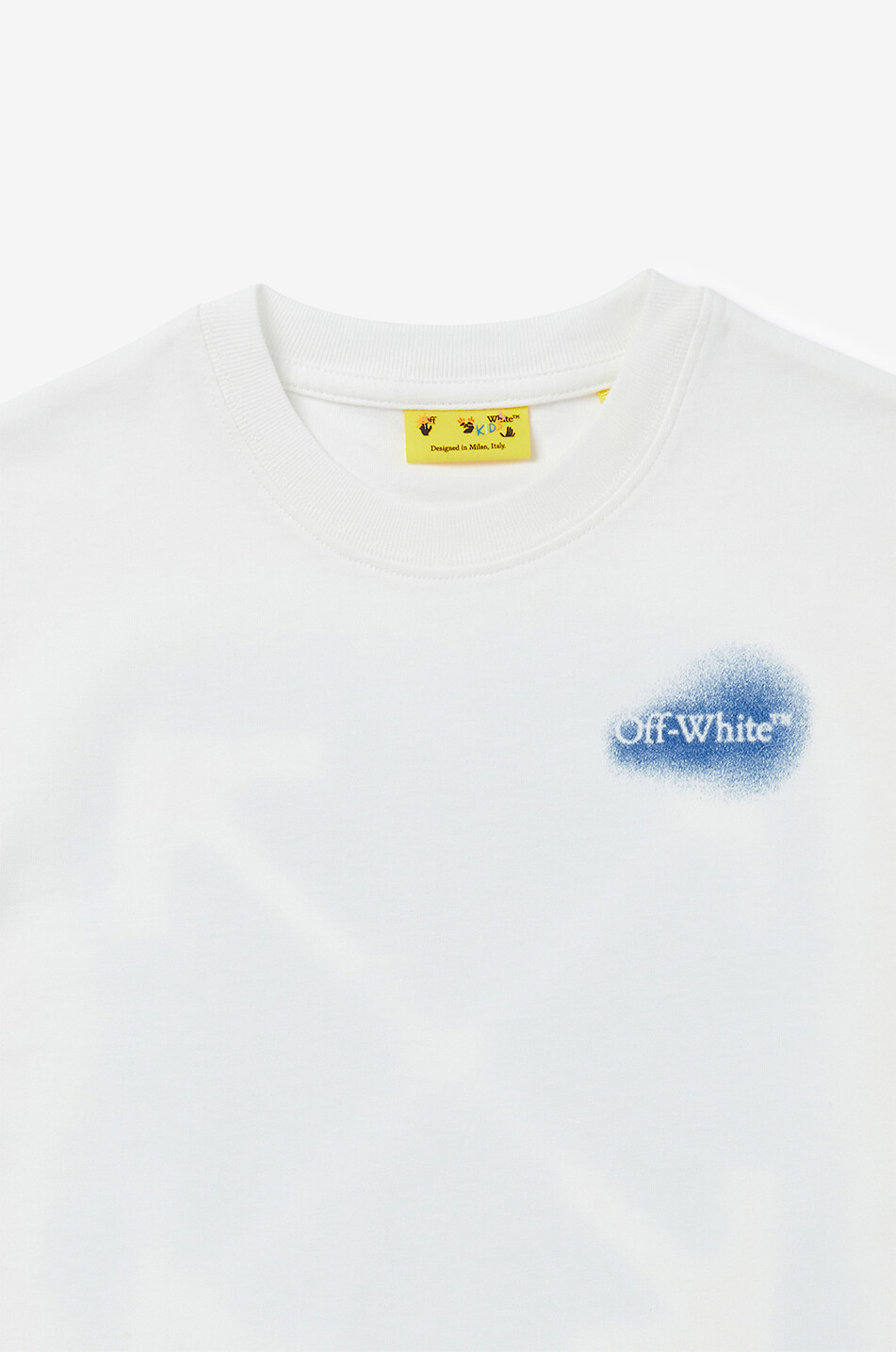 OFF WHITE T-shirt en coton garçon Arrow Garçon BLANC 3