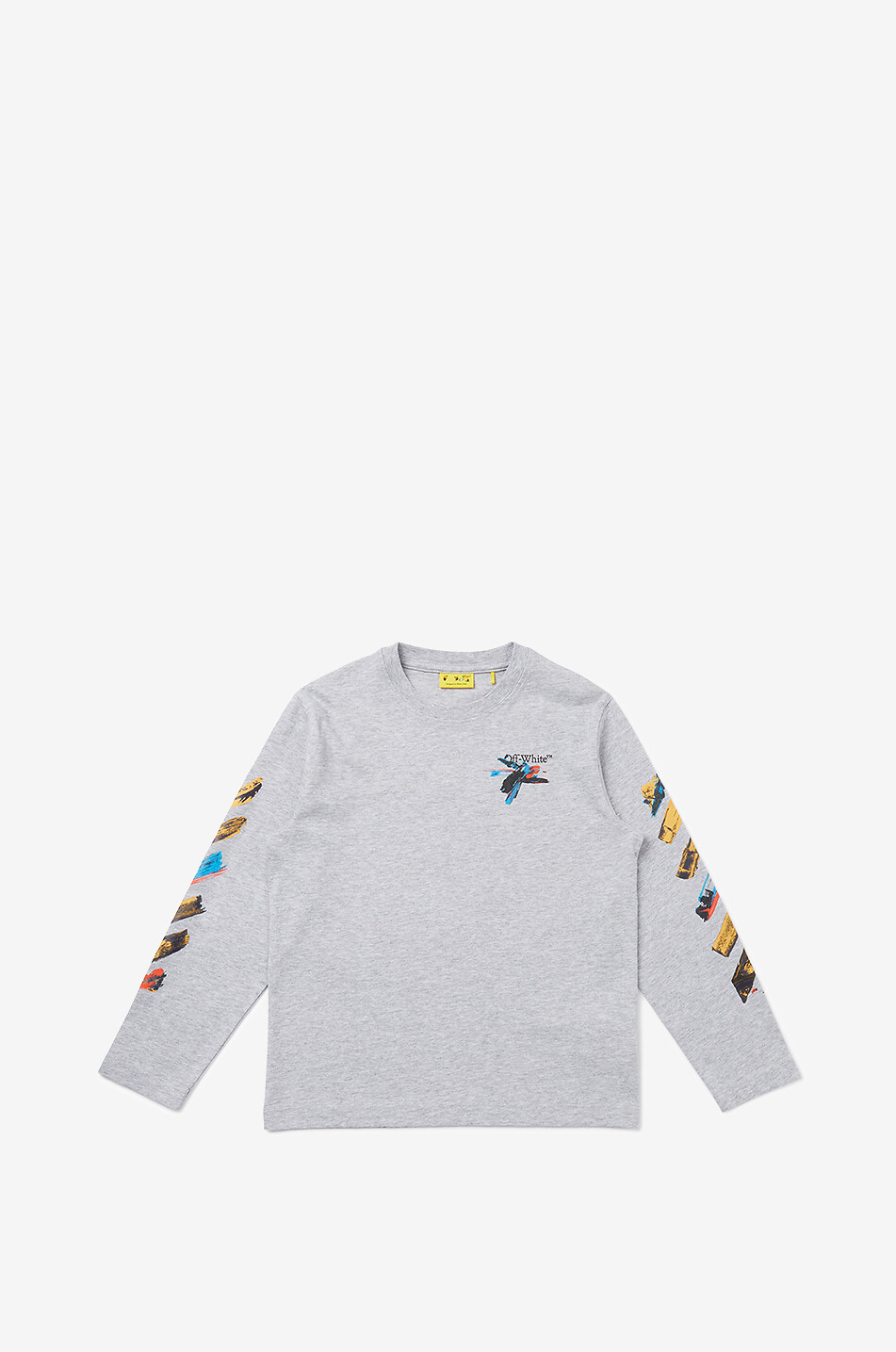 OFF WHITE T-shirt en coton garçon Arrow Garçon GRIS CLAIR 1