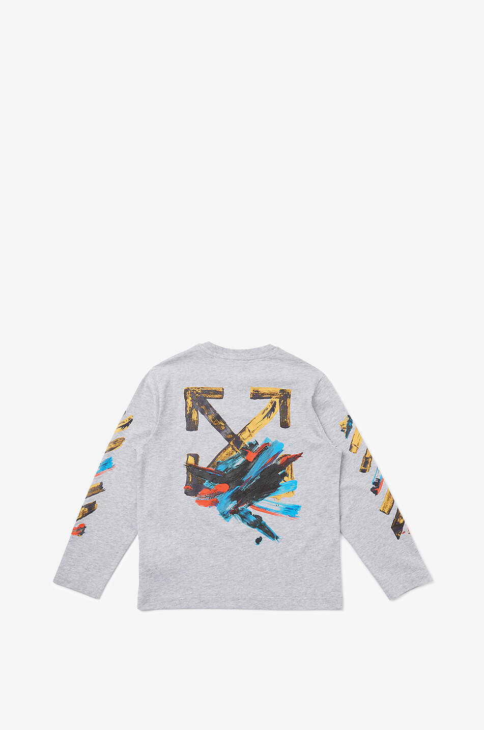 OFF WHITE T-shirt en coton garçon Arrow Garçon GRIS CLAIR 2