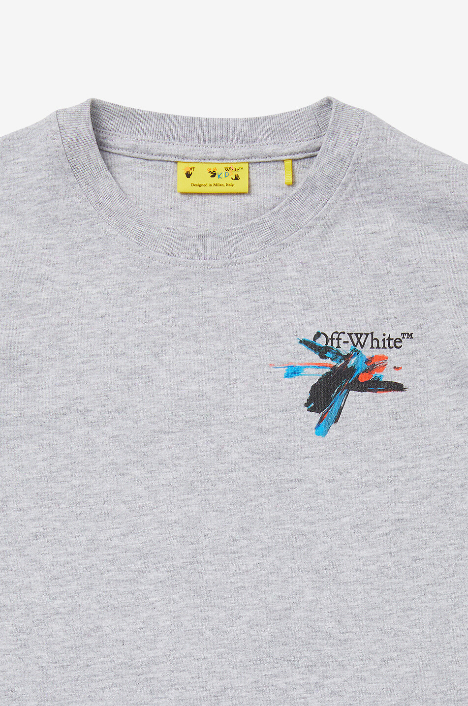 OFF WHITE T-shirt en coton garçon Arrow Garçon GRIS CLAIR 3