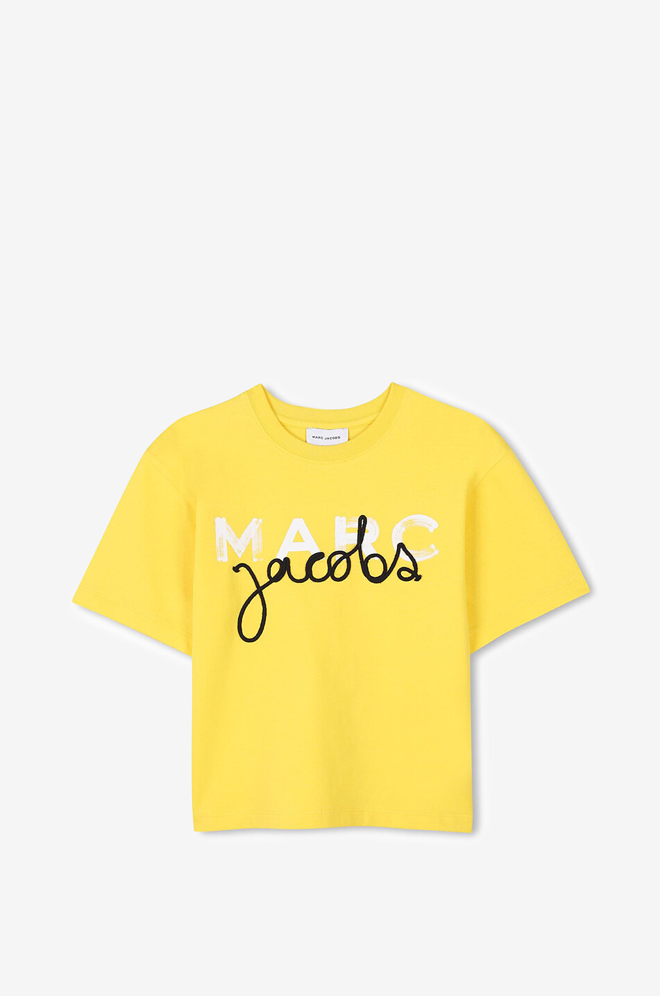 Jungen-Kurarm-T-Shirt Graffiti Marc