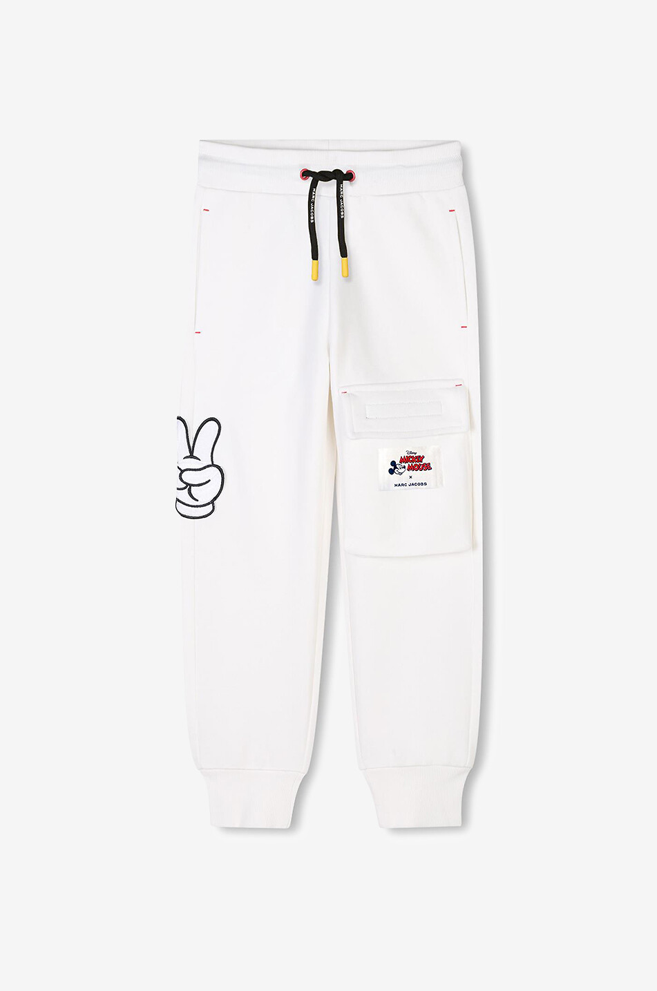 MARC JACOBS Jungen-Sweat-Cargohose Mickey Victory Junge WEISS 1