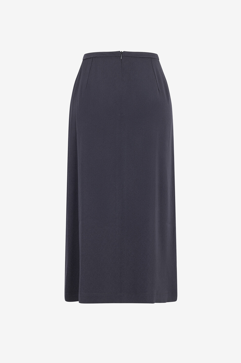 Judy acetate and viscose midi skirt