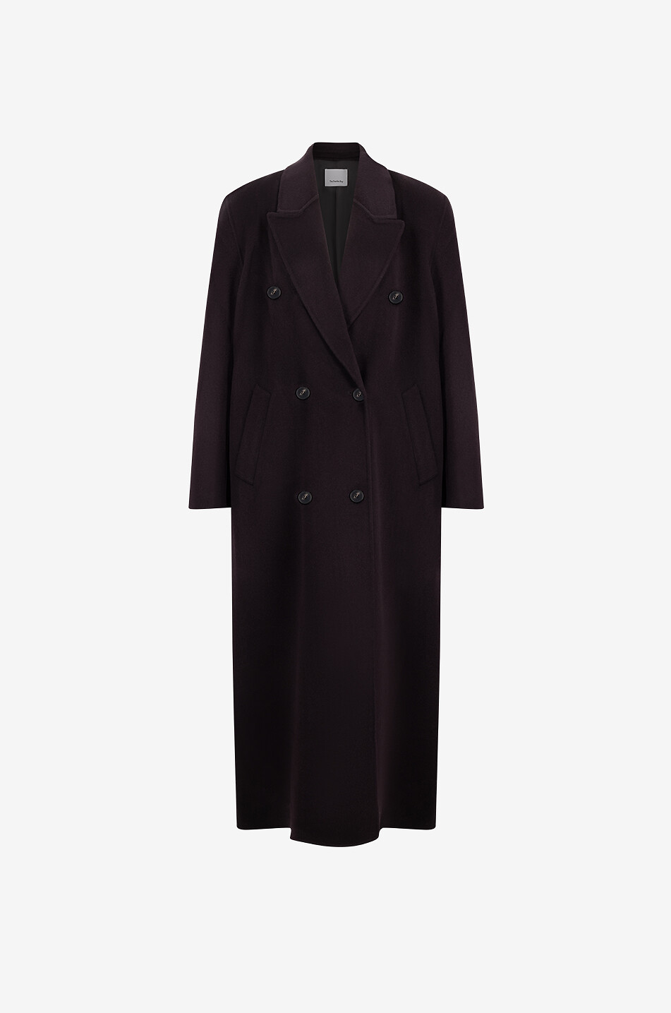 Manteau oversize long en laine Gaia