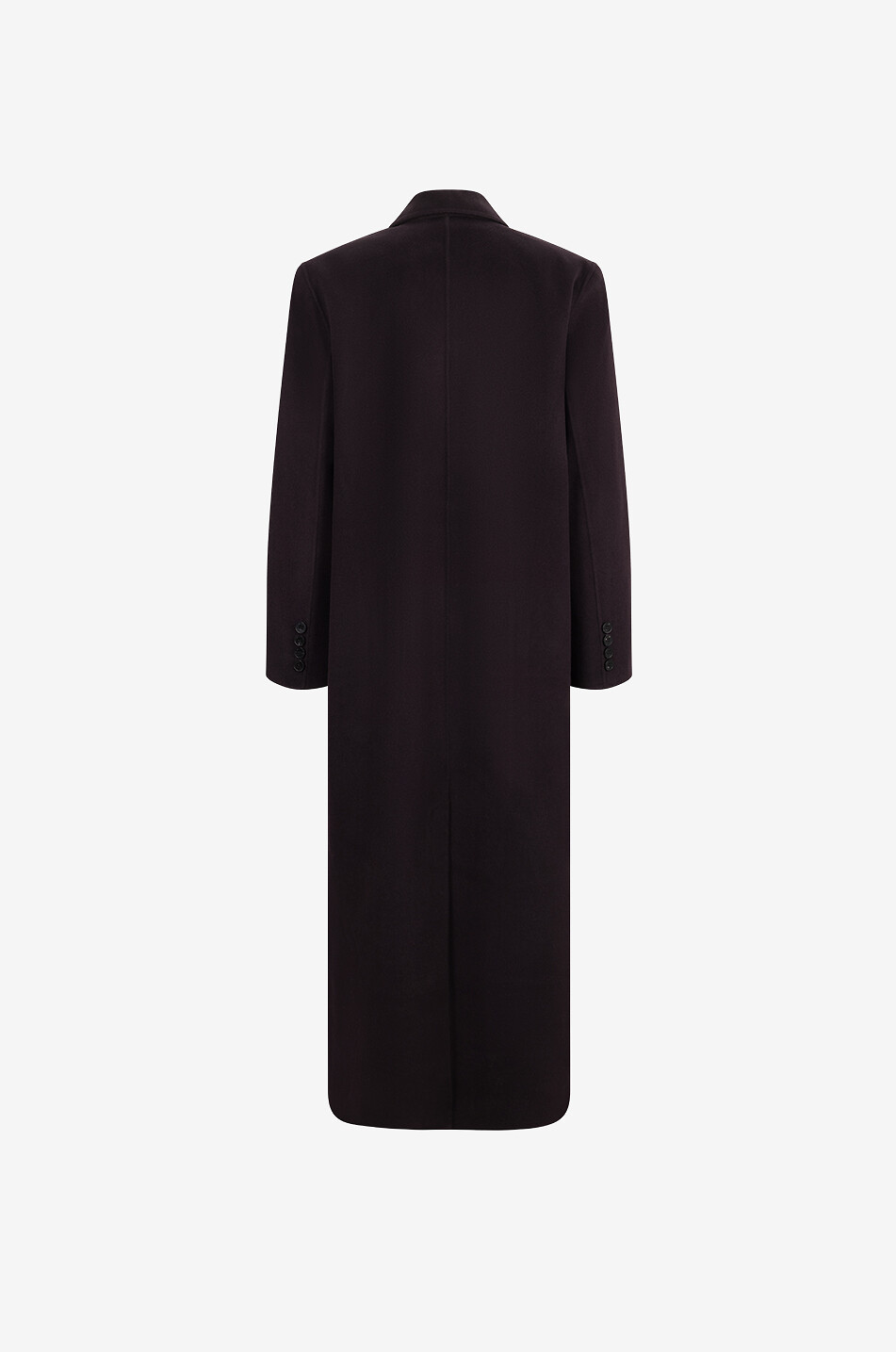 Manteau oversize long en laine Gaia