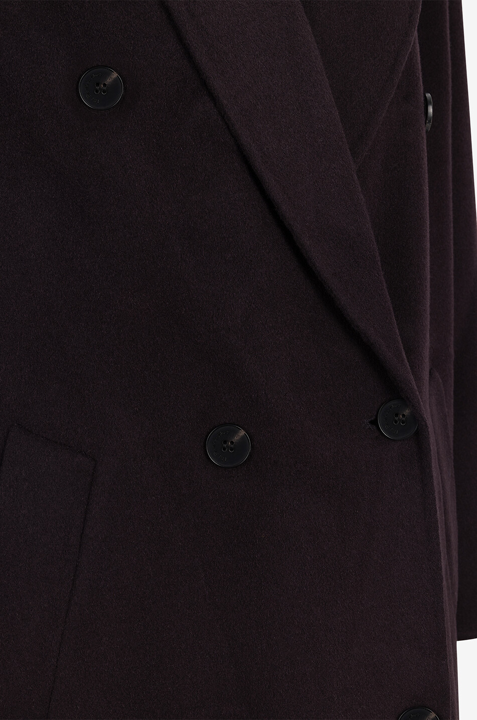 Manteau oversize long en laine Gaia