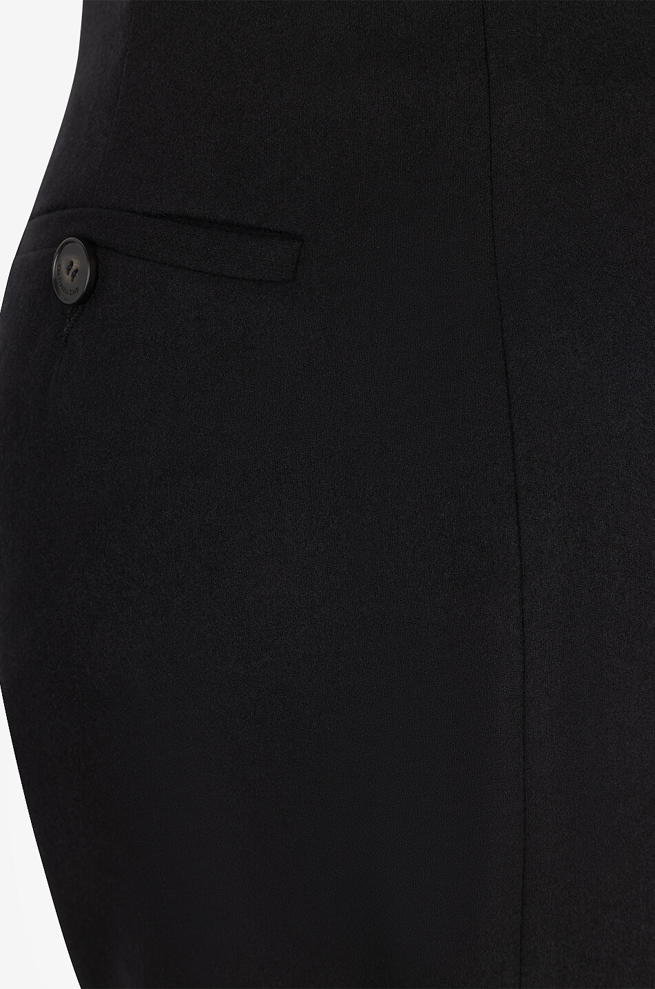 THE FRANKIE SHOP Pantalon slim en laine vierge Morrison Femme NOIR 3