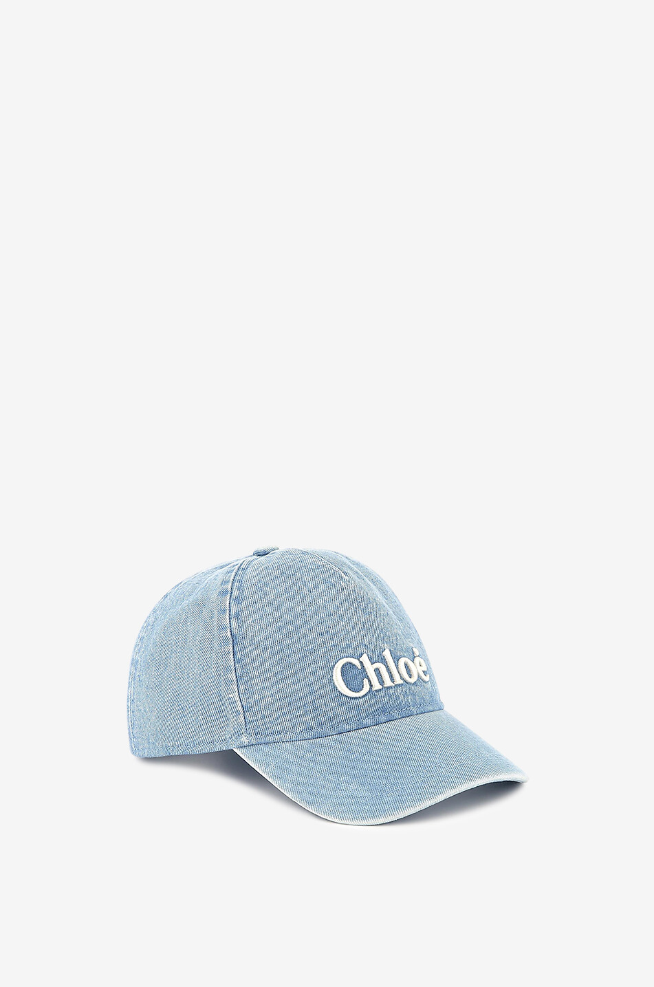 CHLOE Chloé girls' denim baseball cap Girl BLUE 1