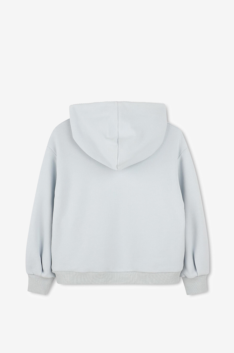 CHLOE Sweat-shirt à capuche festonné fille Chloé Fille BLEU CLAIR 2