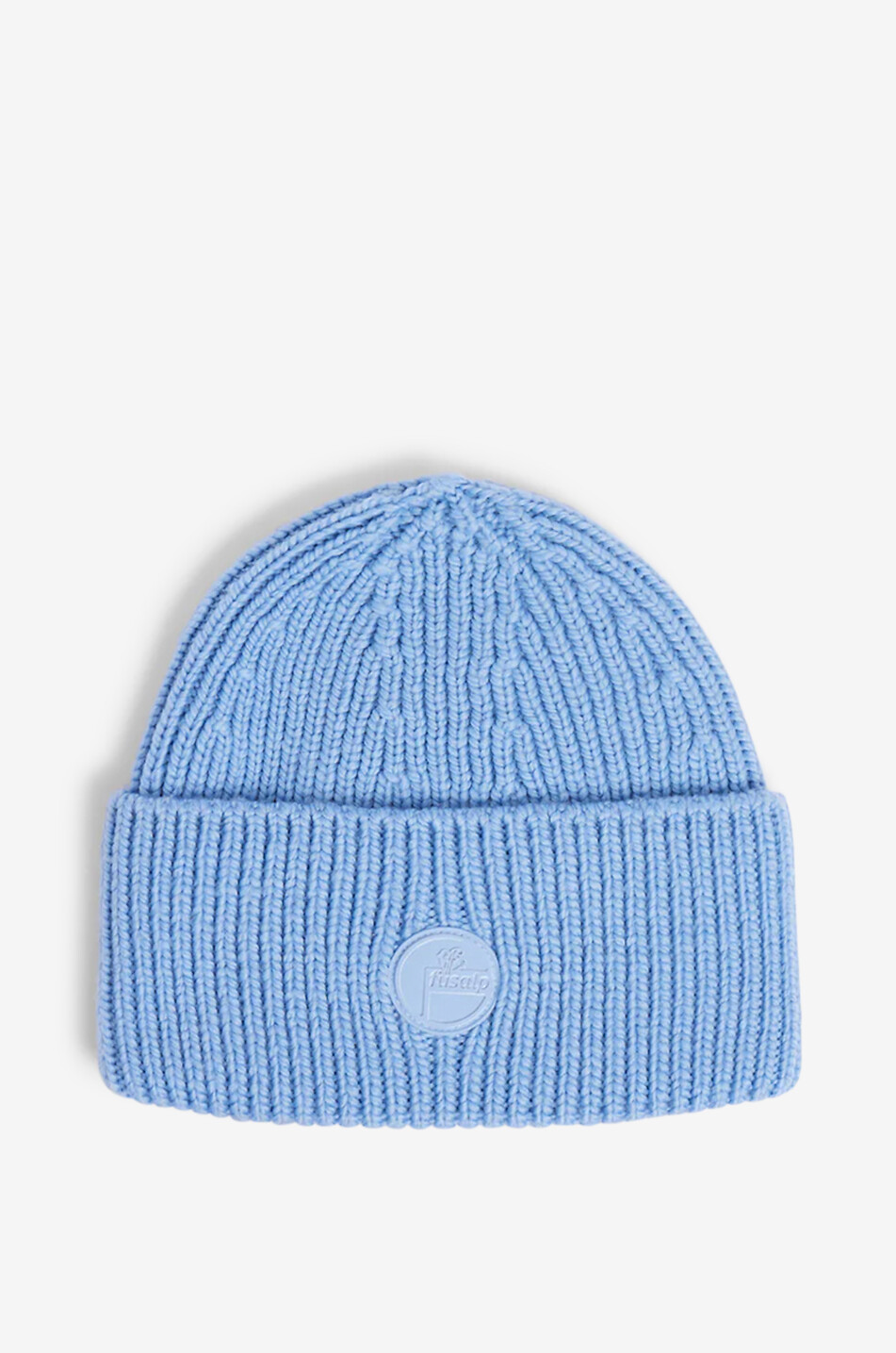 Rippstrickmütze aus Wolle Knit Beanie