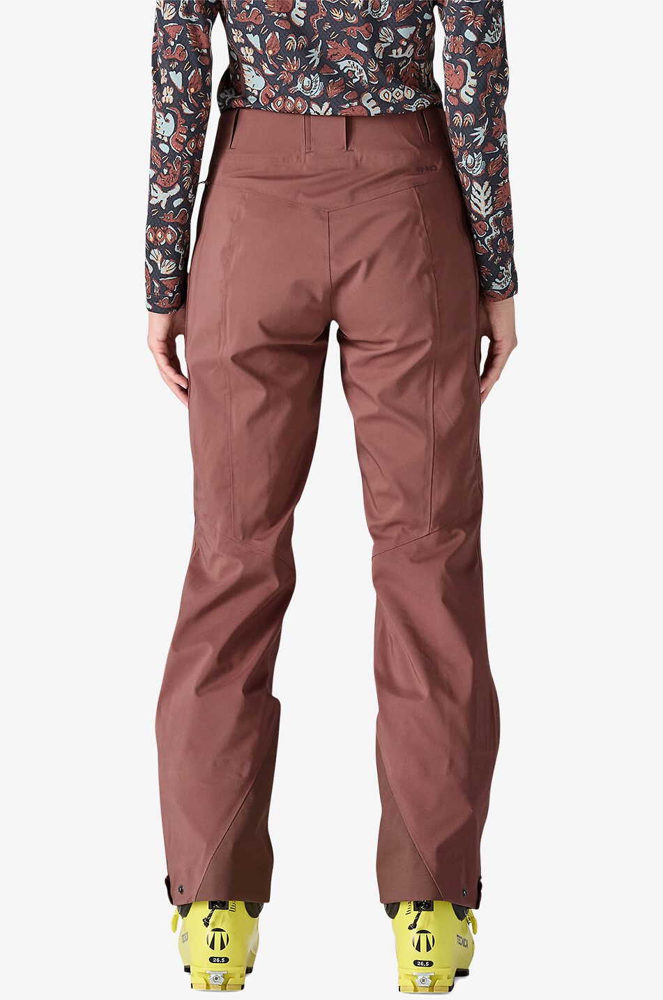 PATAGONIA Stormstride shell snowboard trousers Women LIGHT RED 3