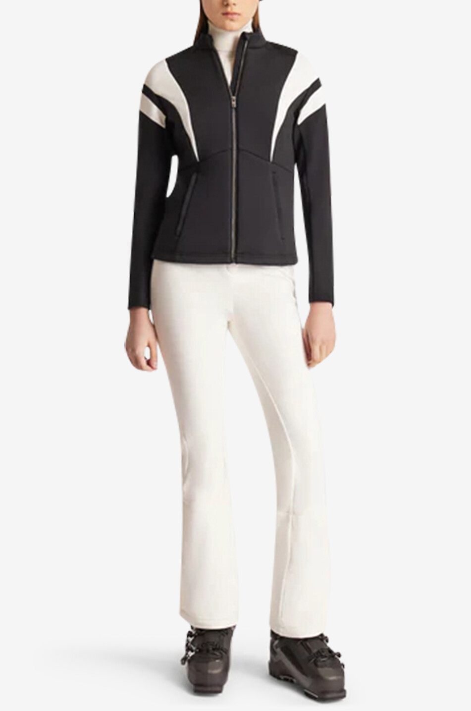 FUSALP Edda interlock mid-layer jacket Women BLACK 2