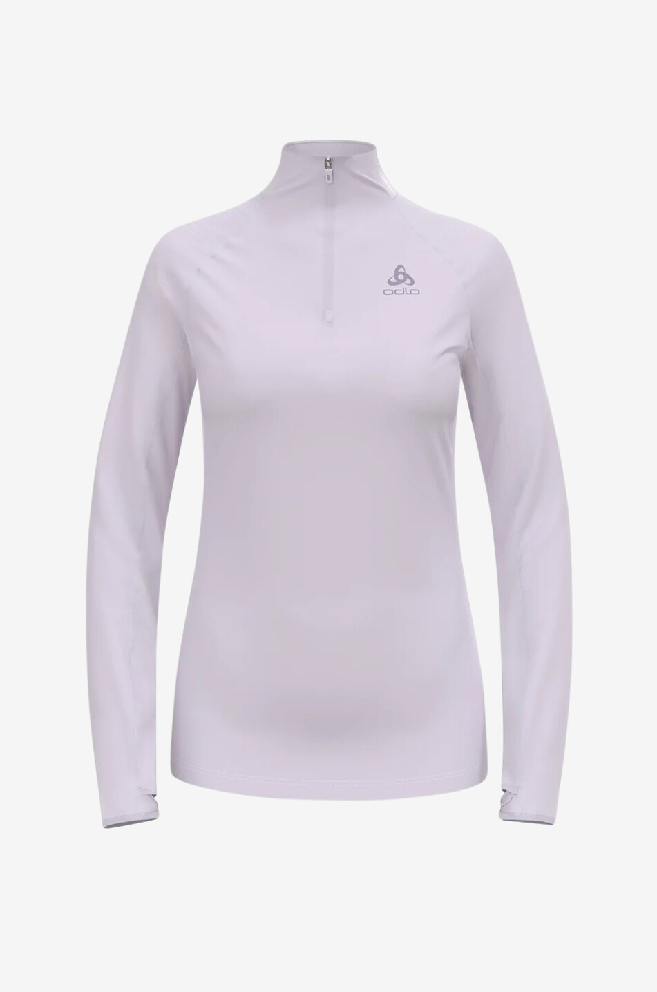 ODLO The AXALP Ceramiwarm mid layer half zip unning vest Women LIGHT PURPLE 1