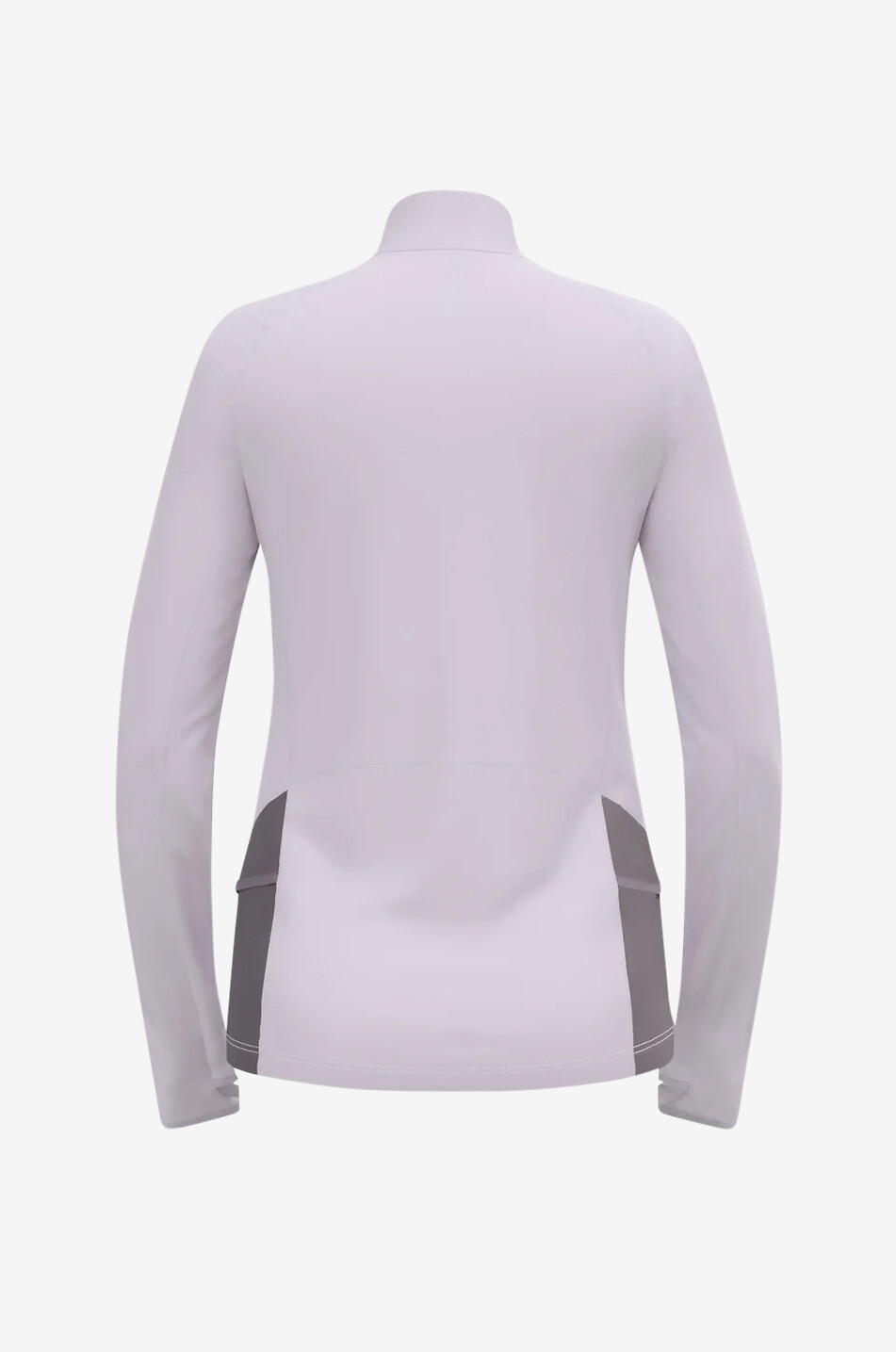 ODLO The AXALP Ceramiwarm mid layer half zip unning vest Women LIGHT PURPLE 2