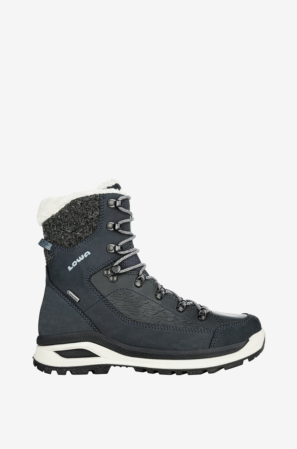 Renegade Evo Ice GTX Ws leather and felt warm lace up ankle boots LOWA Bongenie