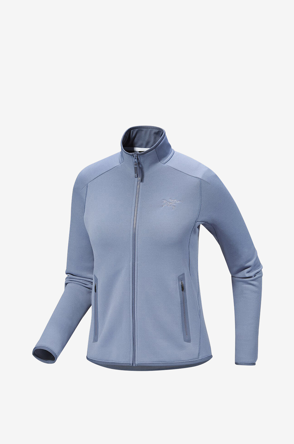 Veste polaire ajustée à col montant Kyanite