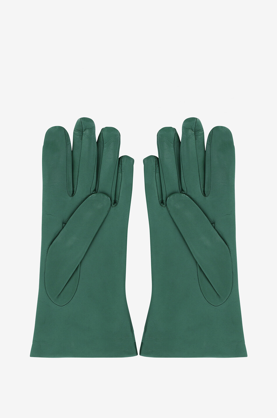 SERMONETA GLOVES Handschuhe aus Nappaleder mit Kaschmirfutter Damen DUNKELGRÜN 2