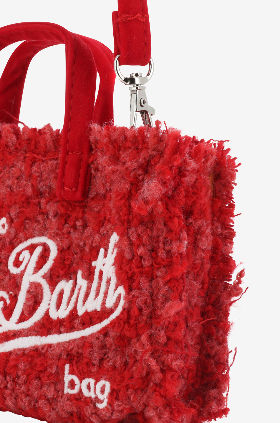 MC2 SAINT BARTH Smartphone-Tasche aus Tweed Phonebag Damen ROT 3