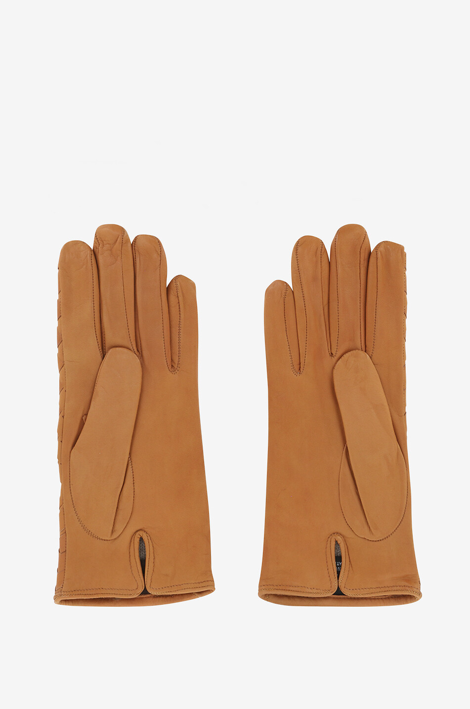 SERMONETA GLOVES Handschuhe aus gewebtem Wildleder Damen ORANGE 2