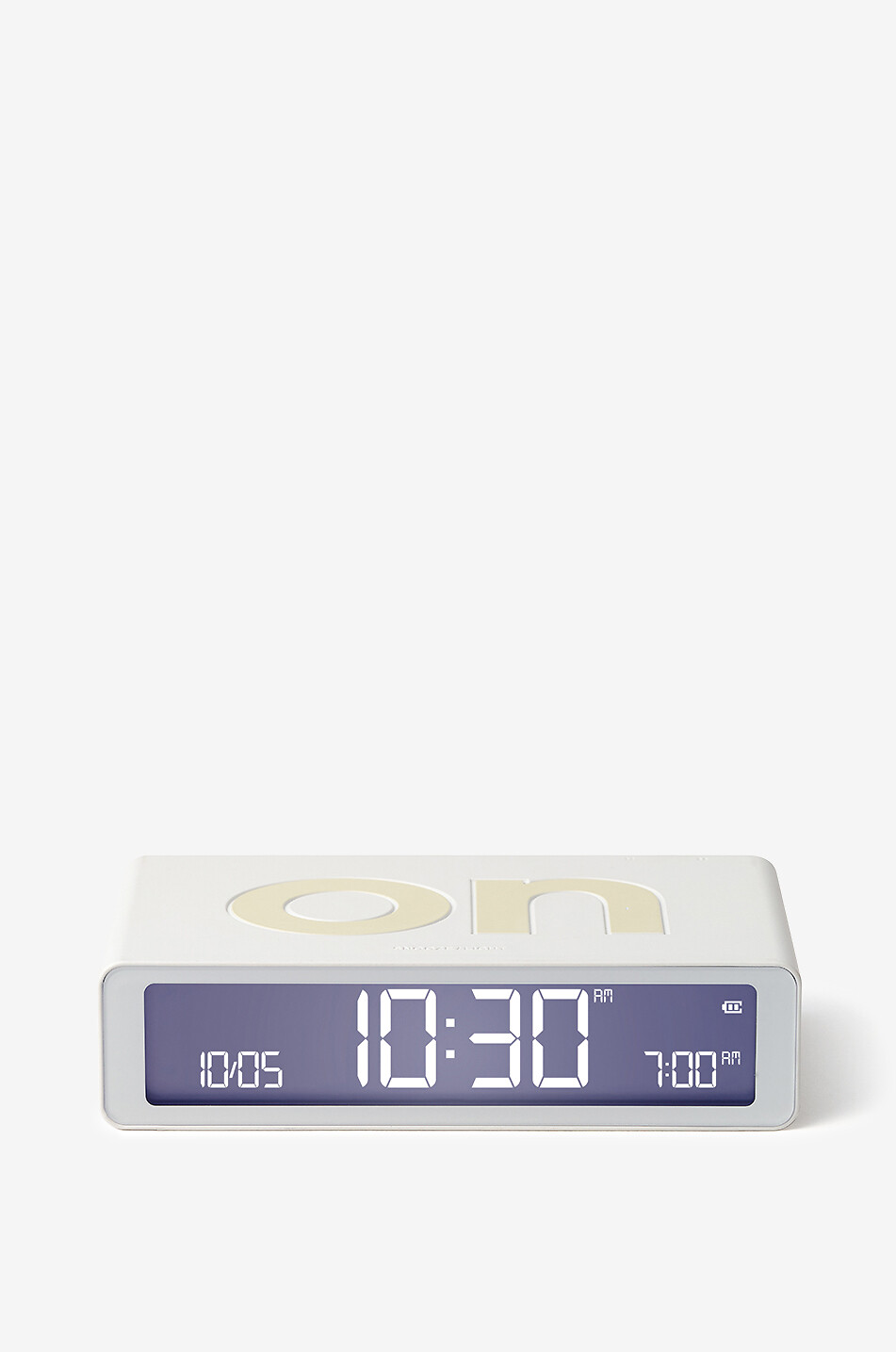 COMPUTERWORKS Lexon Flip Classic reversible alarm clock Home WHITE 1