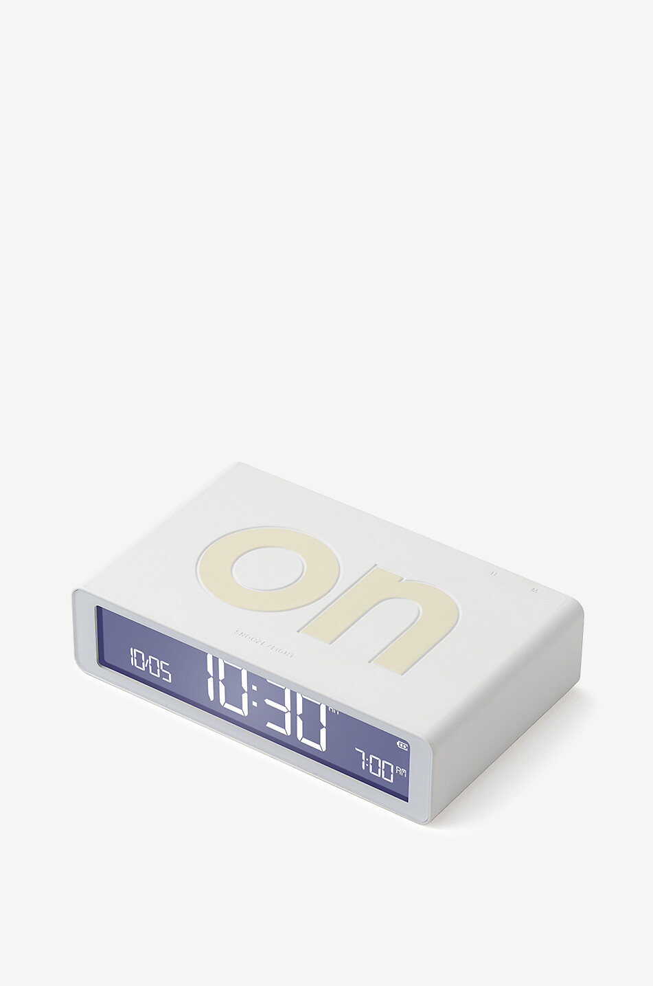 COMPUTERWORKS Lexon Flip Classic reversible alarm clock Home WHITE 2