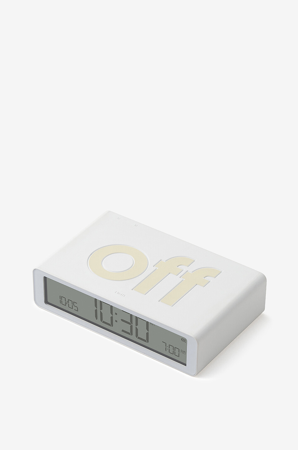 COMPUTERWORKS Lexon Flip Classic reversible alarm clock Home WHITE 8