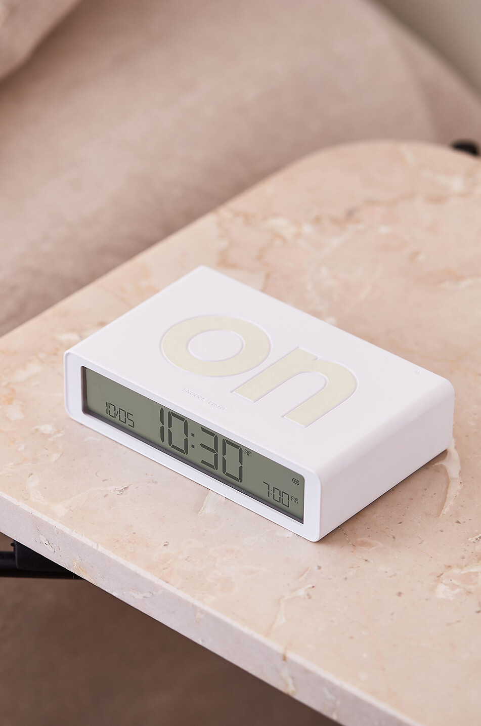 COMPUTERWORKS Lexon Flip Classic reversible alarm clock Home WHITE 6