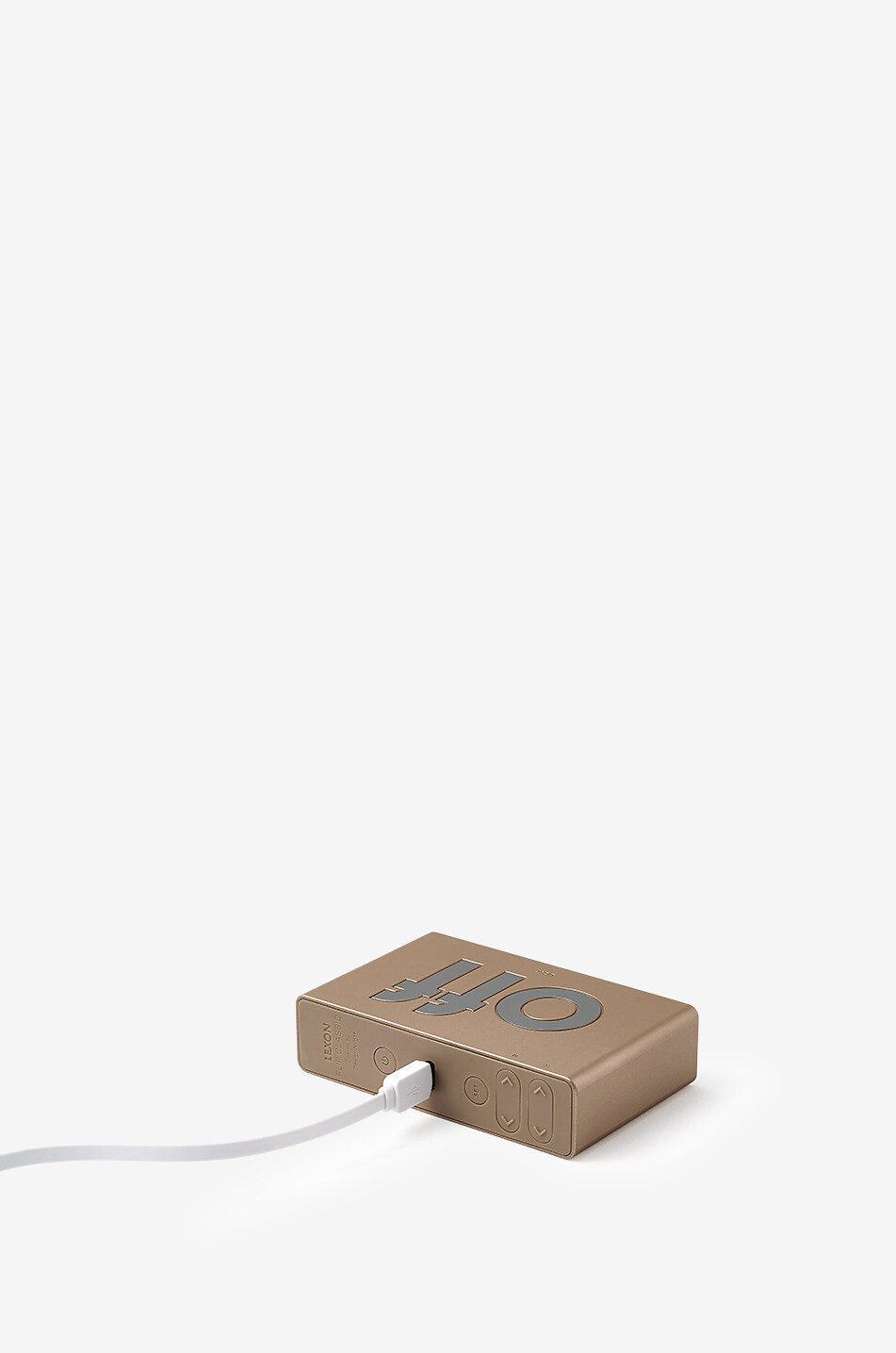 COMPUTERWORKS Lexon Flip Classic reversible alarm clock Home GOLDEN 7
