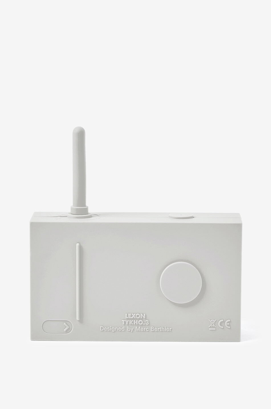 COMPUTERWORKS Tragbares spritzwassergeschütztes FM Radio und 3W Bluetooth-Lautsprecher Lexon Tykho 3 Haus WEISS 5