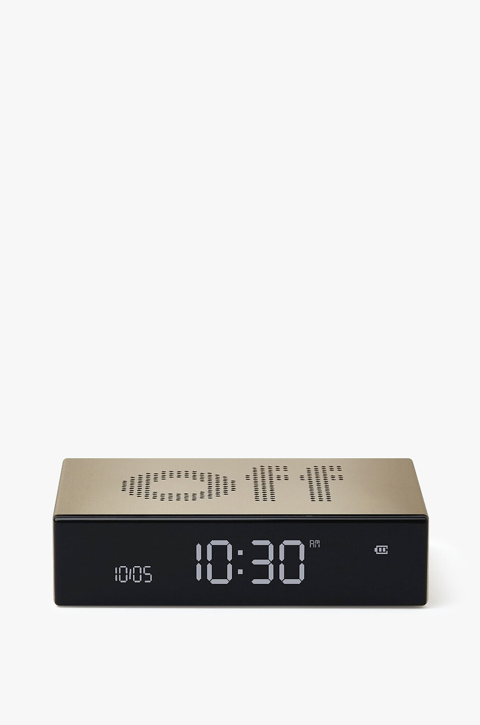COMPUTERWORKS Lexon Flip Premium reversible alarm clock Home GOLDEN 1