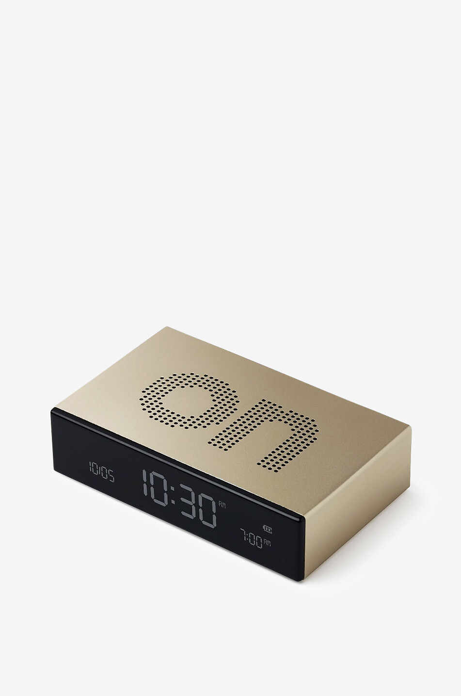 COMPUTERWORKS Lexon Flip Premium reversible alarm clock Home GOLDEN 2