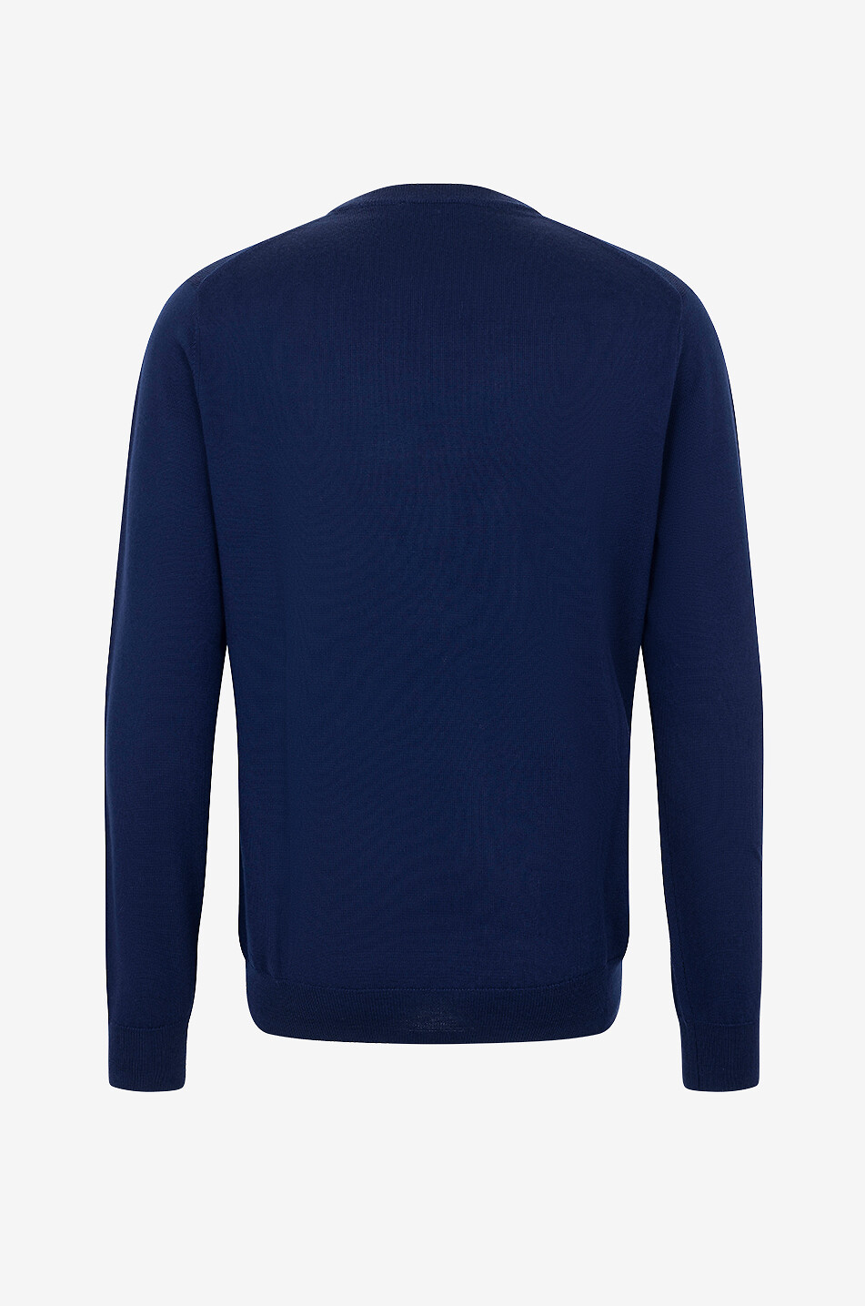 BONGÉNIE Pullover mit Rundhalsausschnitt aus Wolle Herren DUNKELBLAU 2