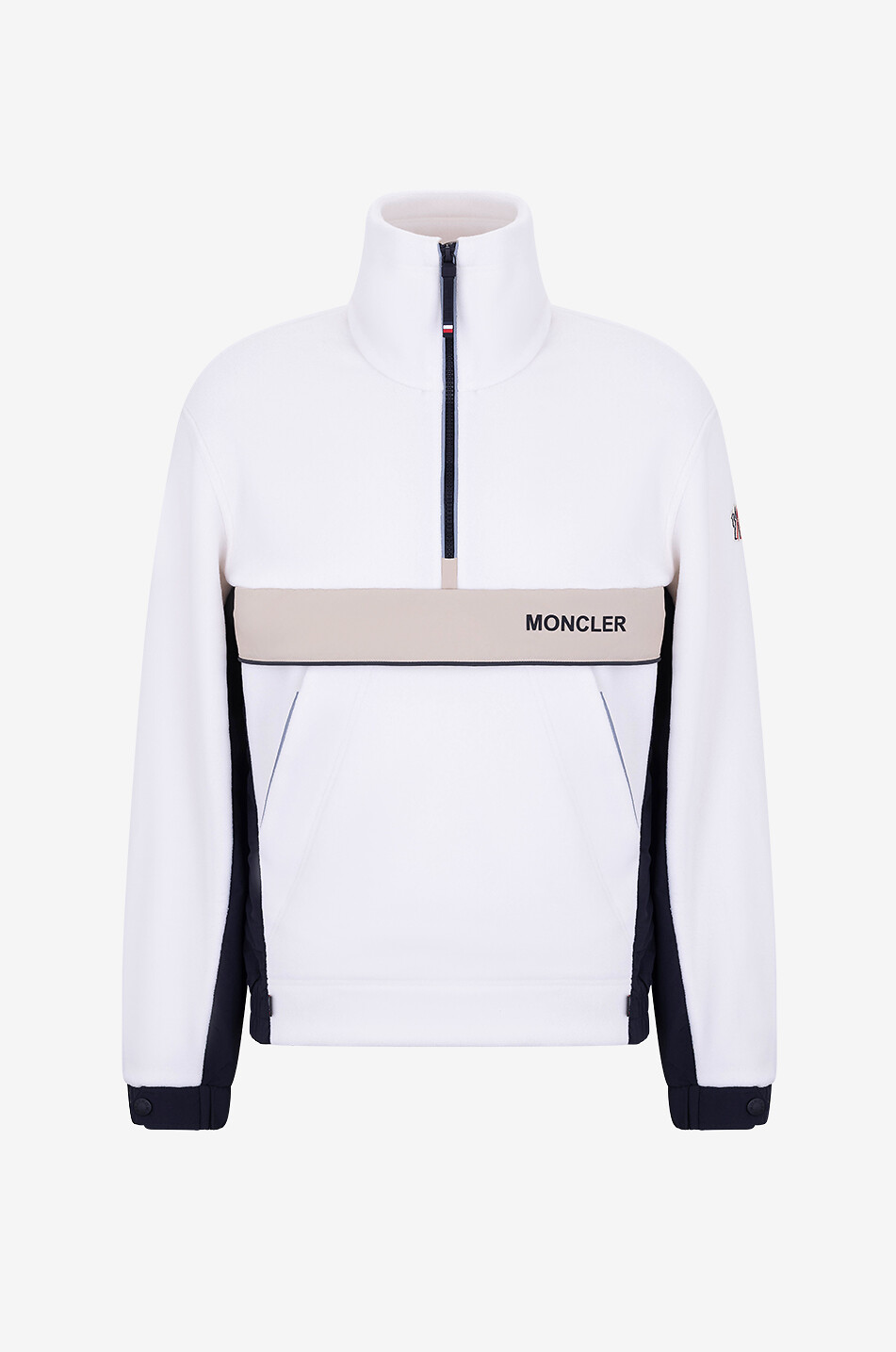 Apres Ski half zip sweatshirt in fleece MONCLER GRENOBLE Bongenie