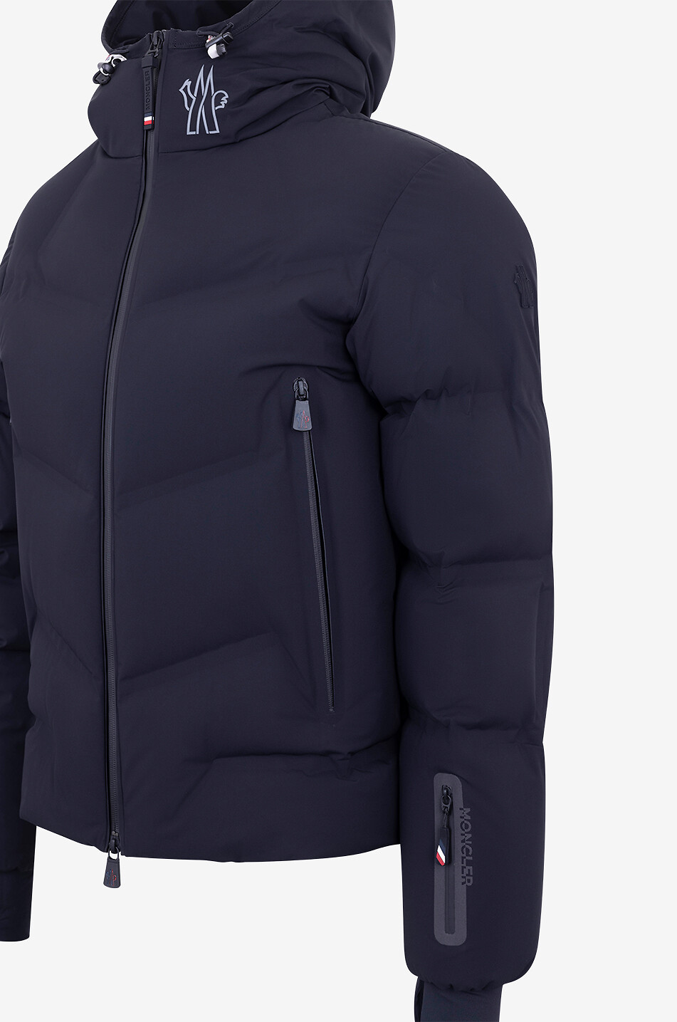 MONCLER GRENOBLE Arcesaz down-padded ski jacket Men BLACK 3