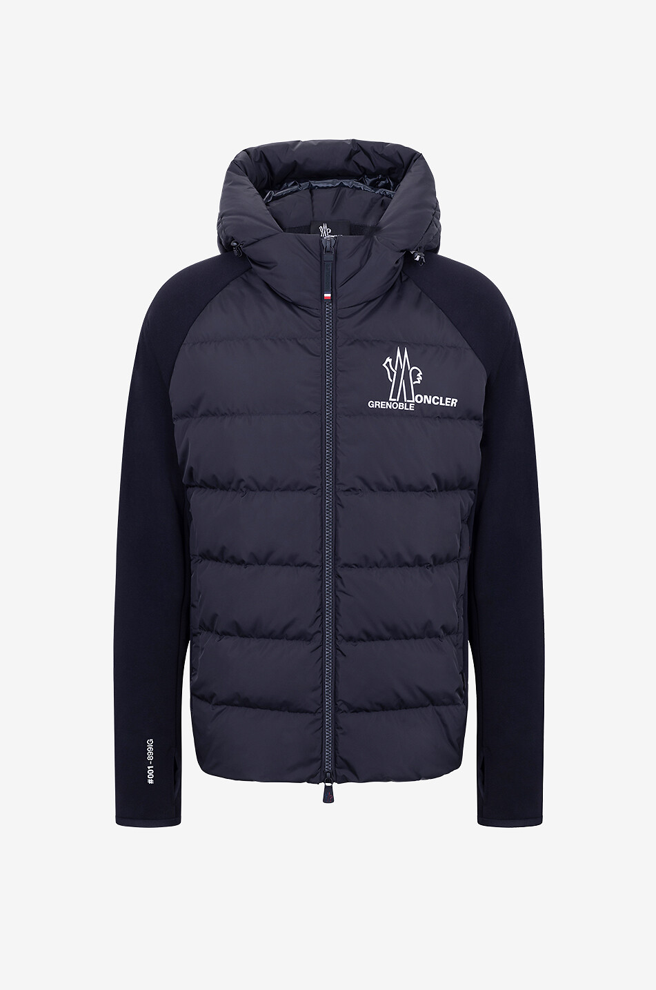 Performance Style fleece jacket with hood and down parts