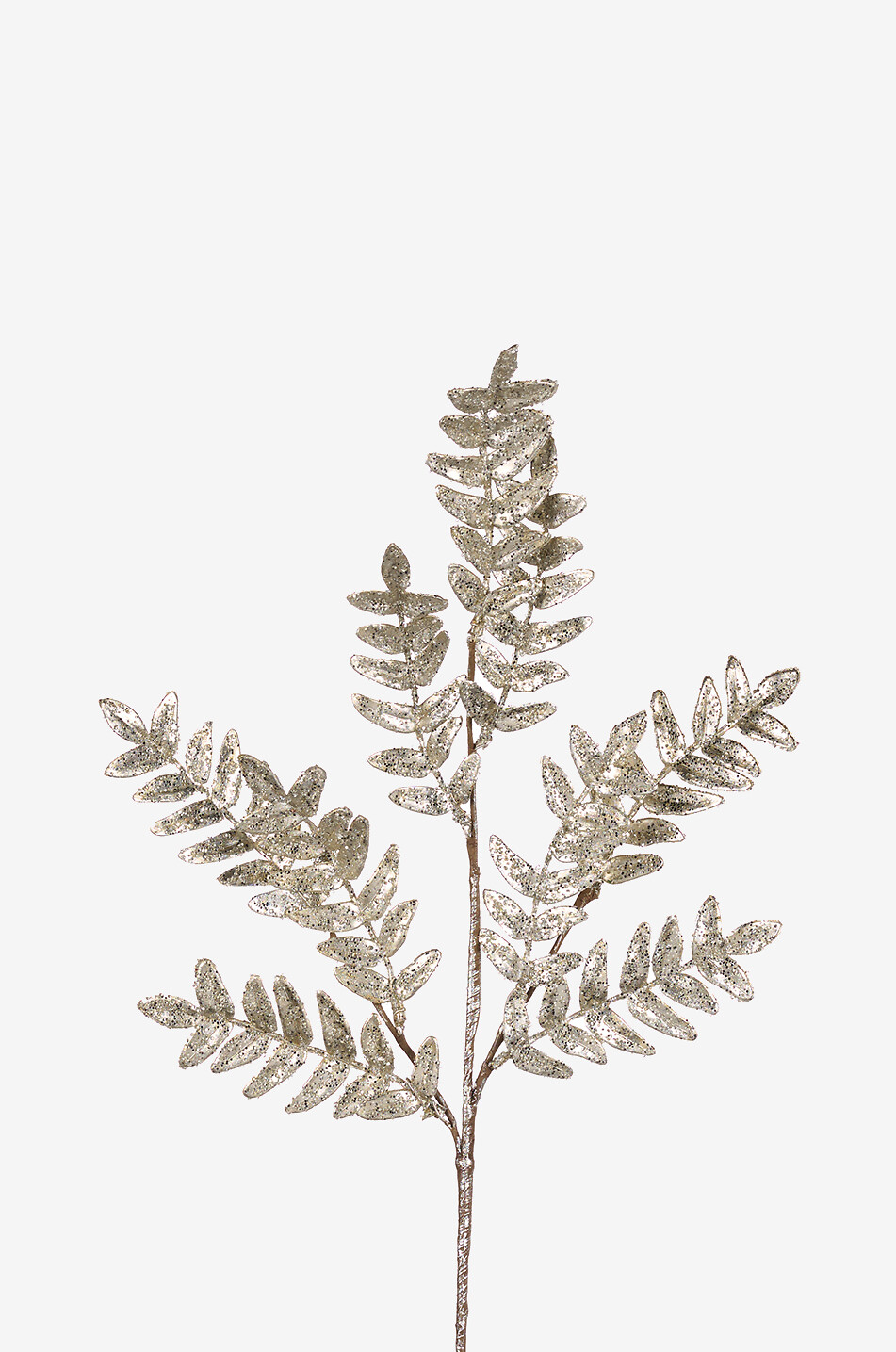 Branche feuillue à paillettes