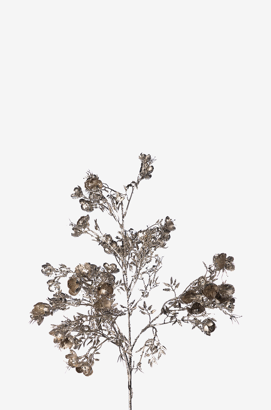 Glitzernder Blütenzweig