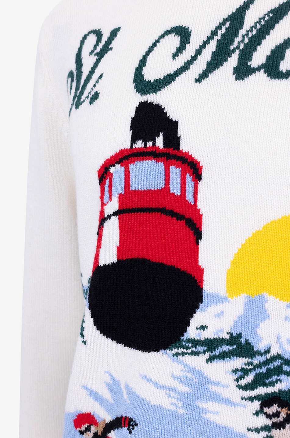 MC2 SAINT BARTH Pullover mit Rundhalsausschnitt aus Wolle und Viskose Heron Herren BEIGE 3