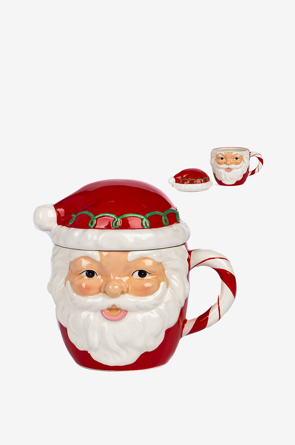 Dolimit-Trinkbecher mit Deckel Santa Claus