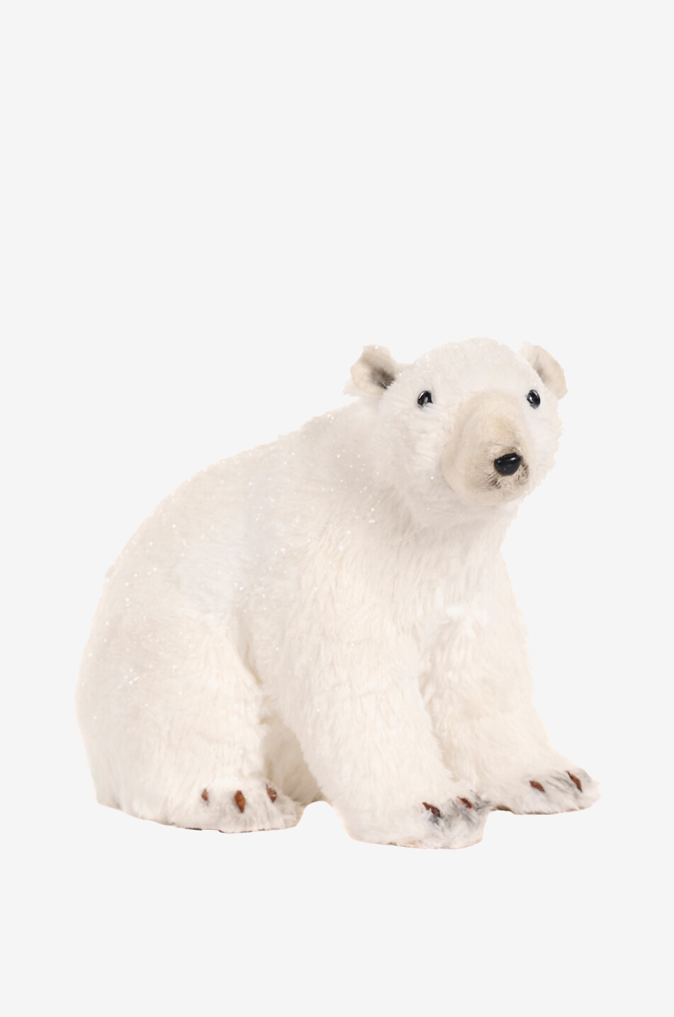 Glittering polar bear