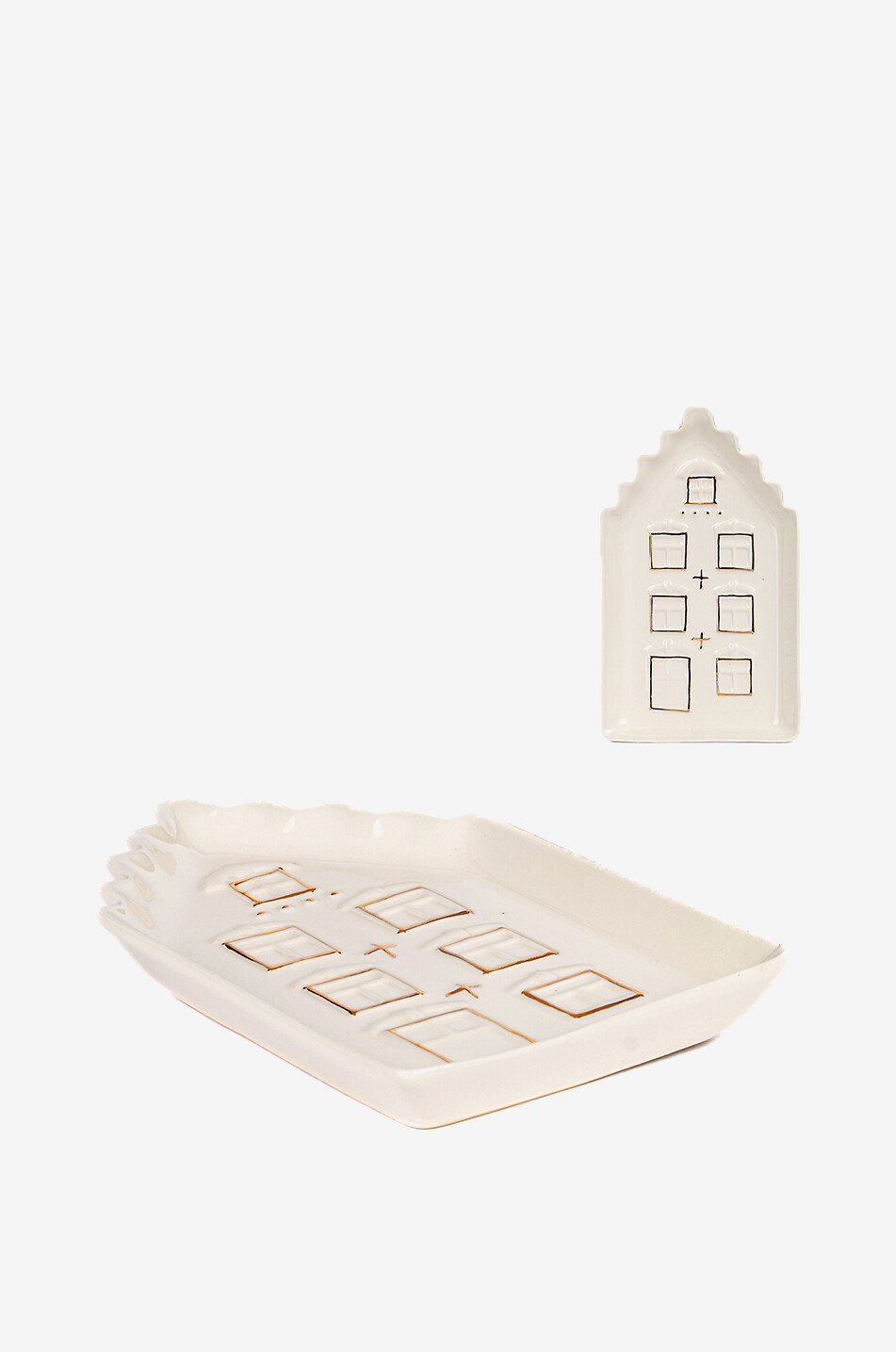 Plat en porcelaine House