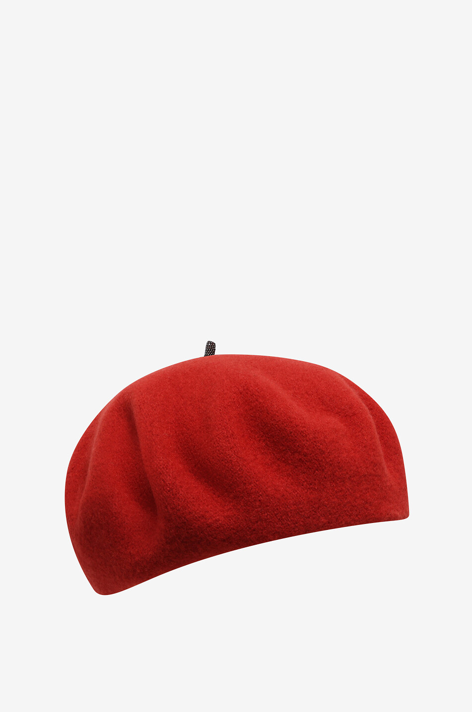 BRUNELLO CUCINELLI Béret en laine à Monile Femme ROUGE FONCÉ 2