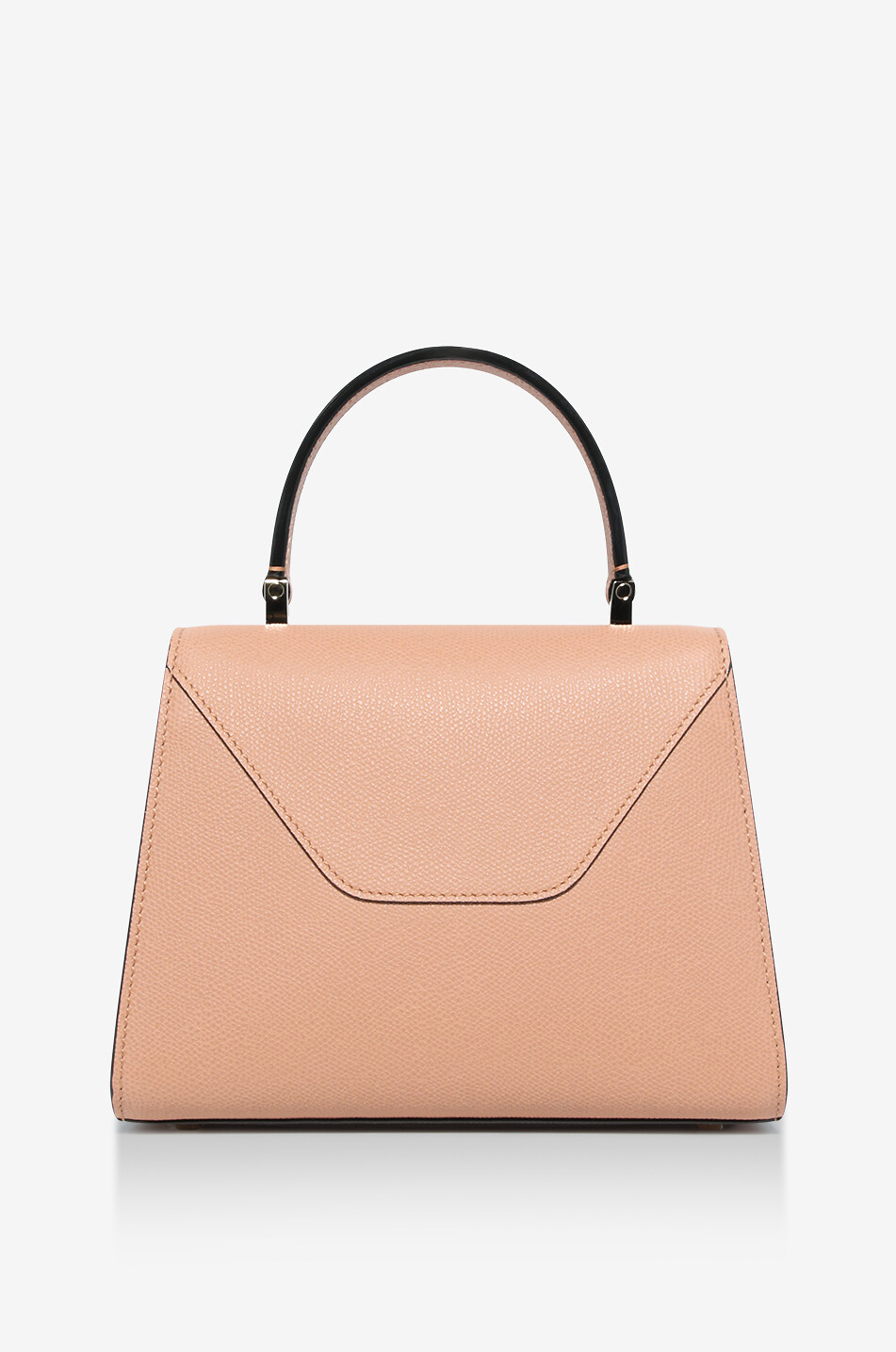 VALEXTRA Iside Mini grained handbag Women LIGHT PINK 3