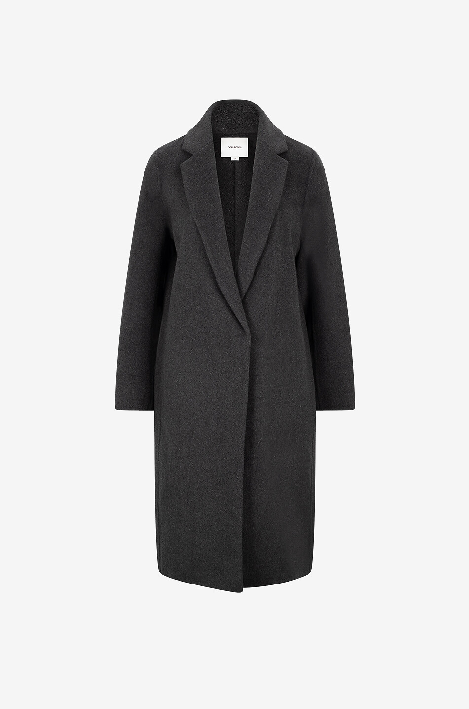 Manteau long en laine