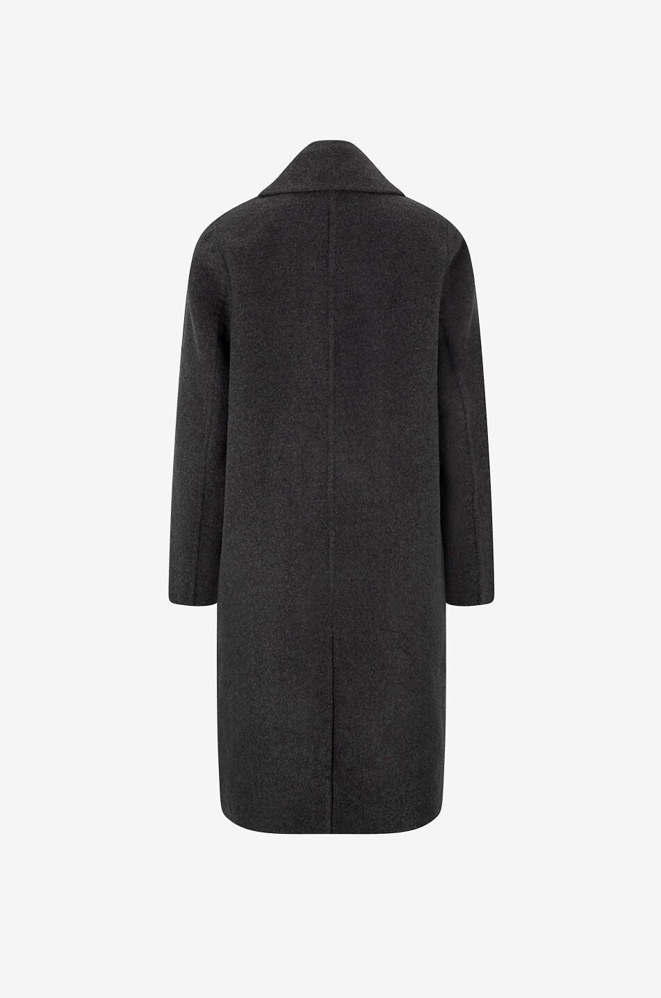 Long wool alpaca blend coat vince best sale