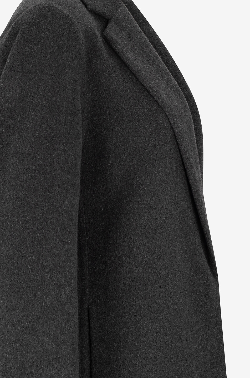 Manteau long en laine